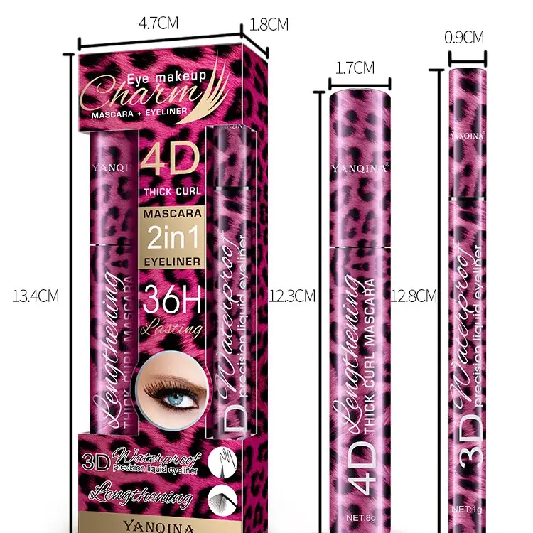 2 In 1 4D Mascara und 3D Eyeliner