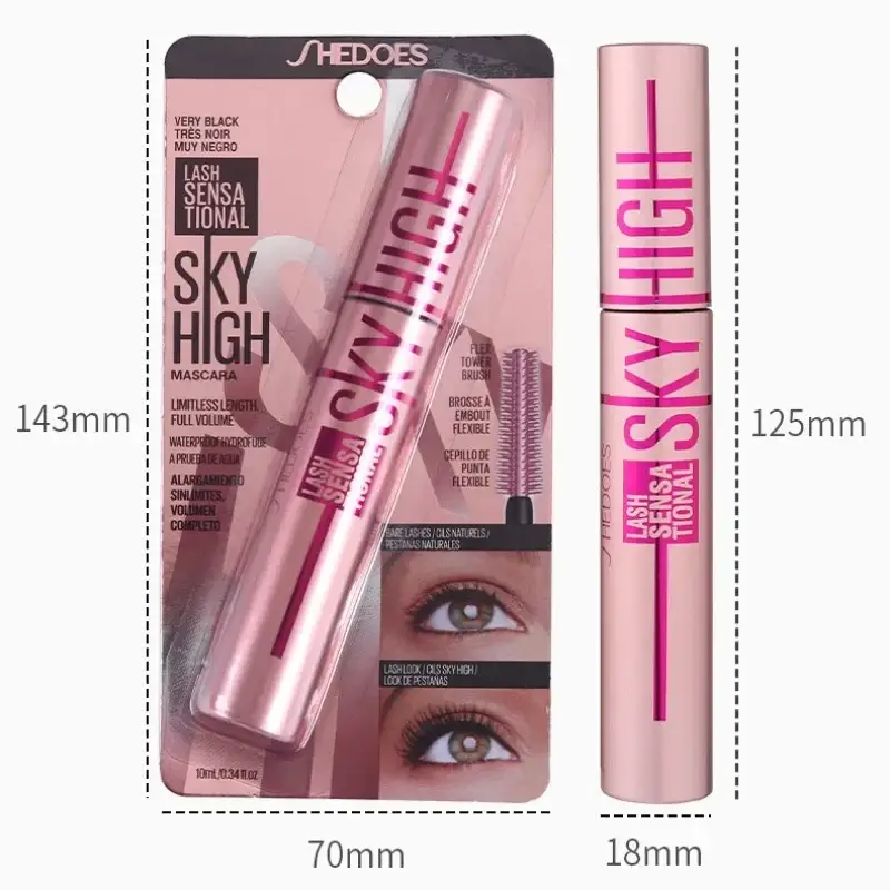 4D Seidenfaser Wimperntusche