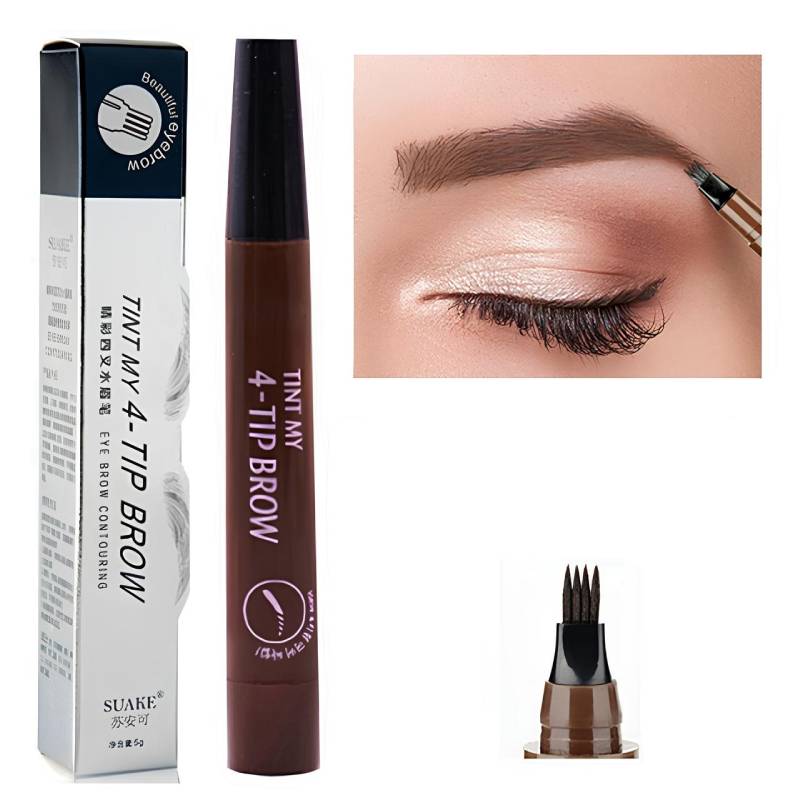 4 Gabel-Augenbrauen stift