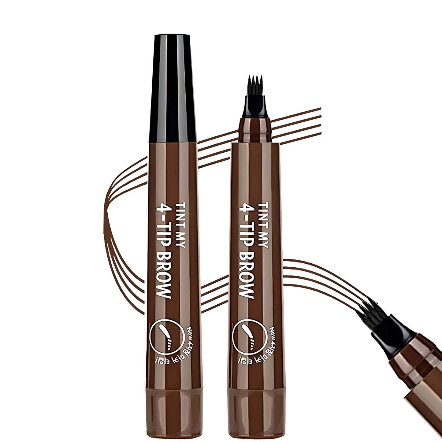 4 Gabel-Augenbrauen stift