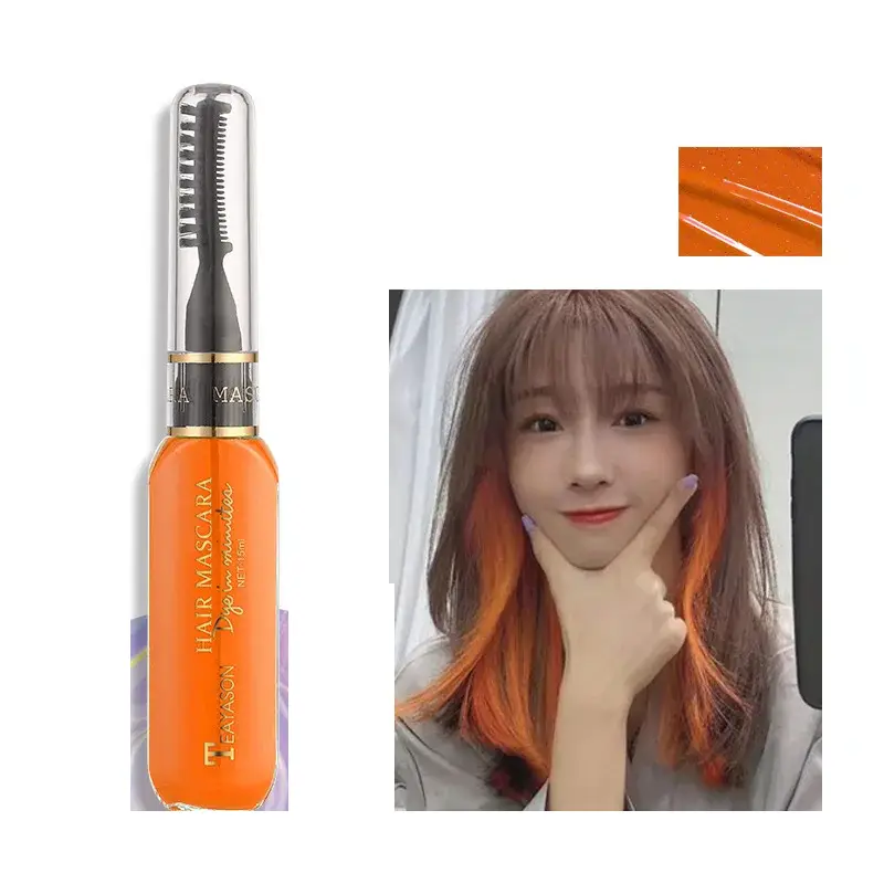 Einweg Haarfarbe Mascara