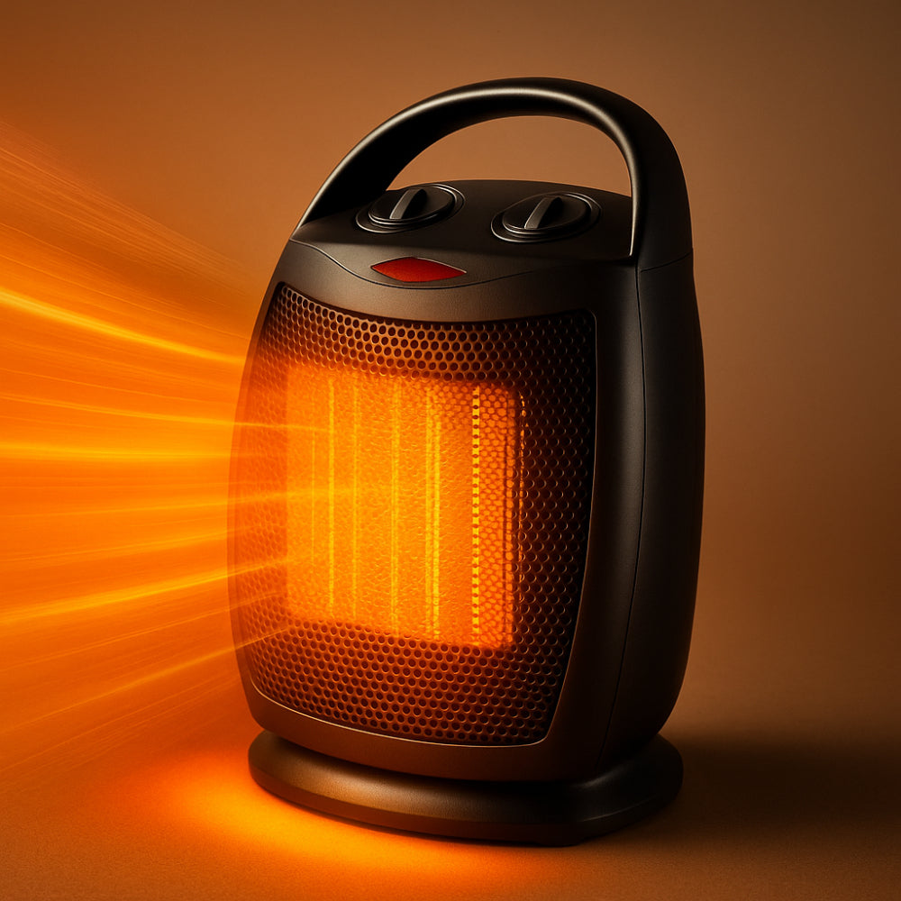 Keramik Heizlüfter 1500W Tragbar Leise Schnellheizung