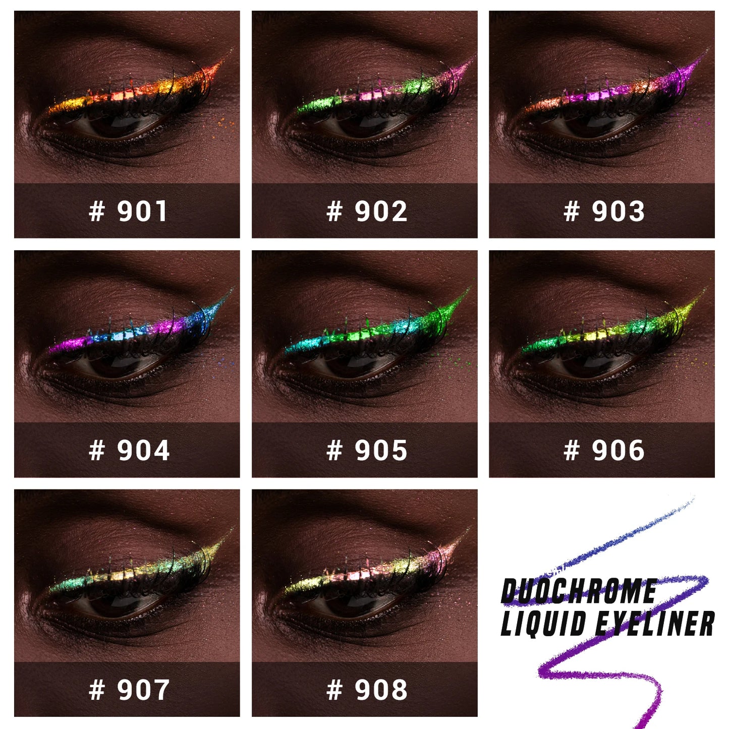 Flüssiger Glitter Eyeliner Wasserfest