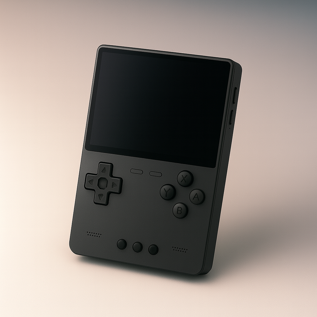 Retro Handheld Konsole Metall Tragbar Spieler Design