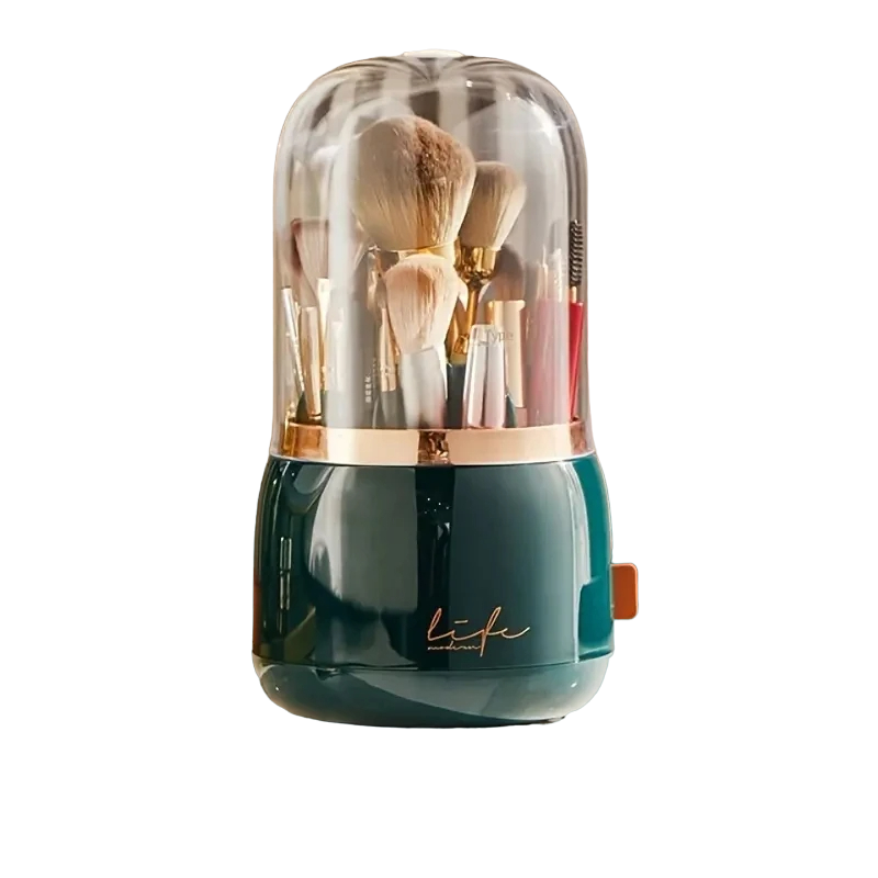 pinsel aufbewahrung mit deckel 1PC staubdichte kosmetik pinselaufbewahrung box – NovaGlow