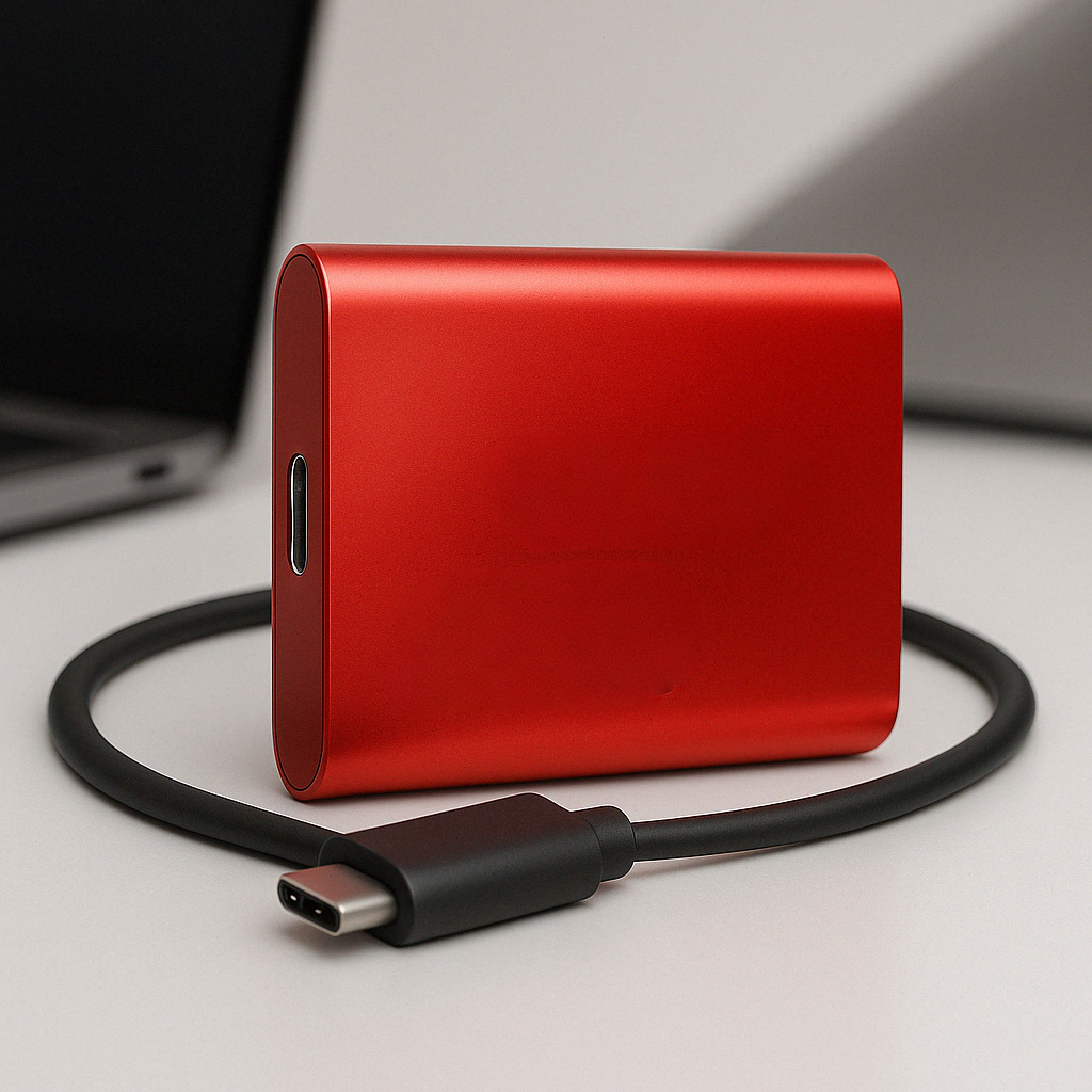 Externe SSD Festplatte 2TB USB-C Portabel