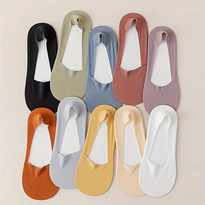10 Paar Unsichtbare Damen-Bootsocken