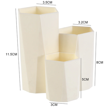 3 Gitter Make-up Pinsel Aufbewahrung