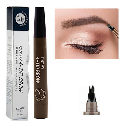 4 Gabel-Augenbrauen stift