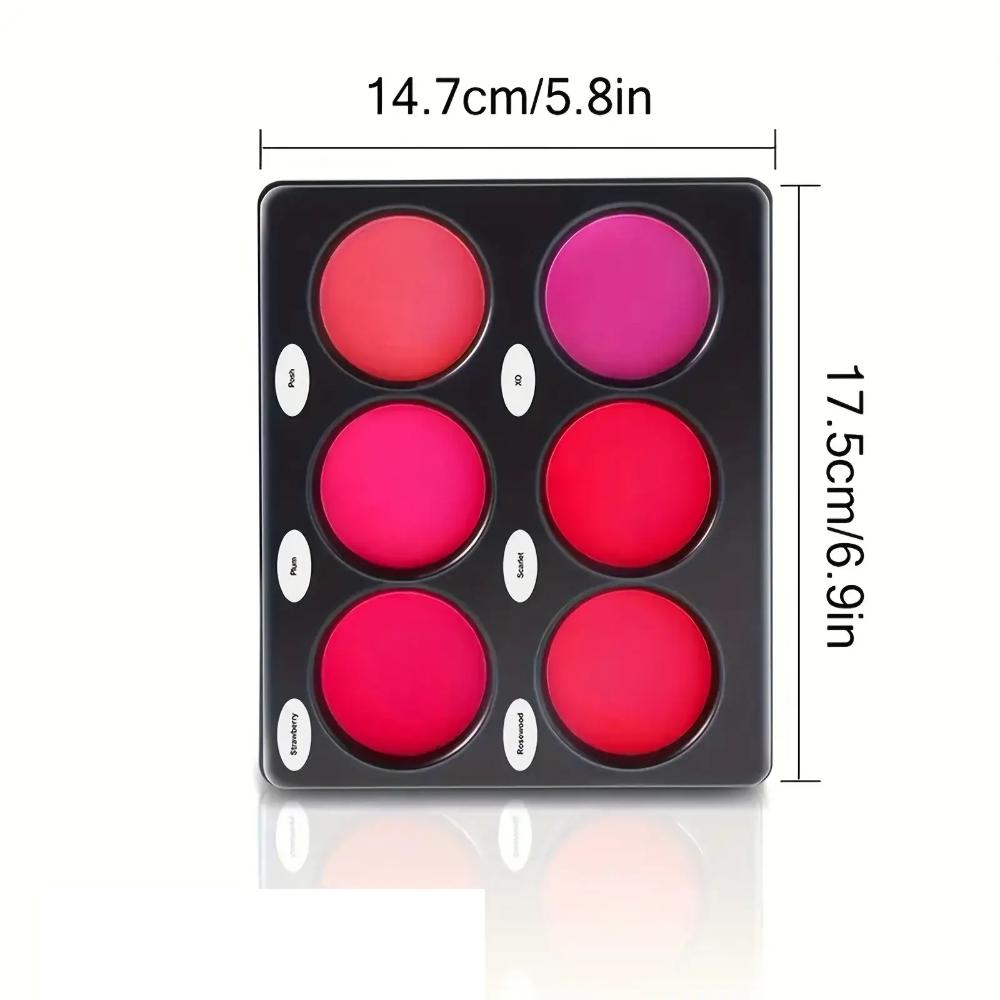 6-Farben Blush Palette