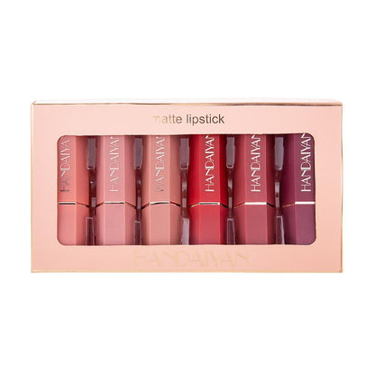 6 Stücke/ Box Velvet Matte Lippenstift