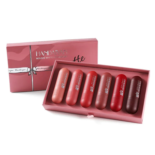 6 Stück wasserfester Lipgloss
