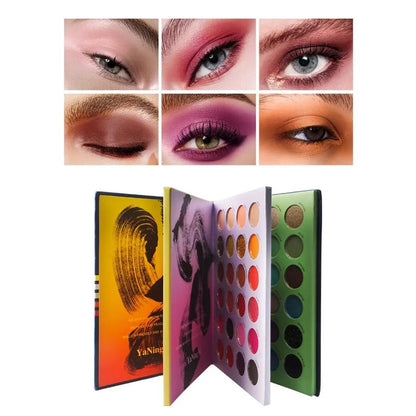 72 Farben Lidschatten Palette