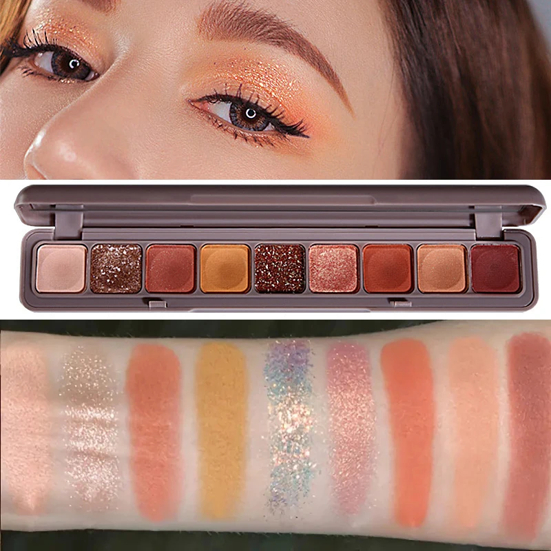 9 Farben Lidschattenpalette