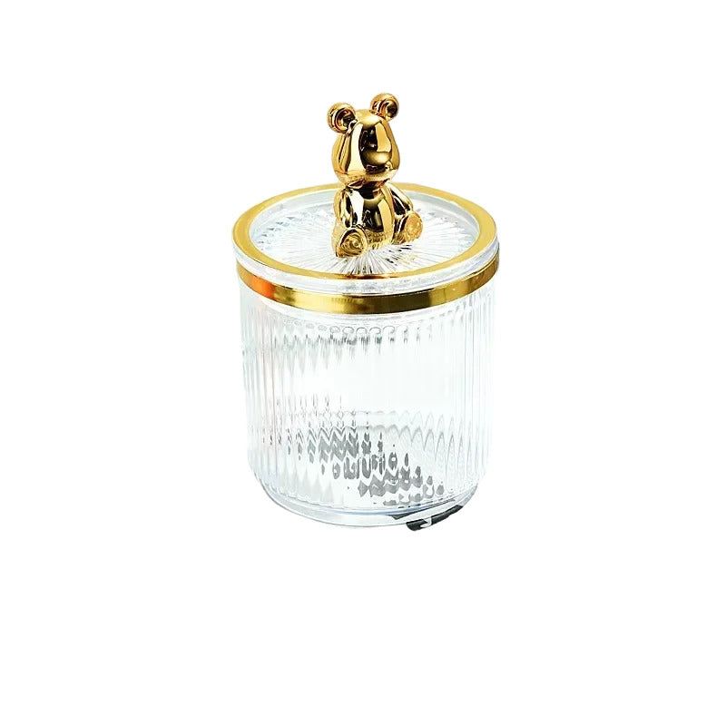 Bär Wattepad Halter