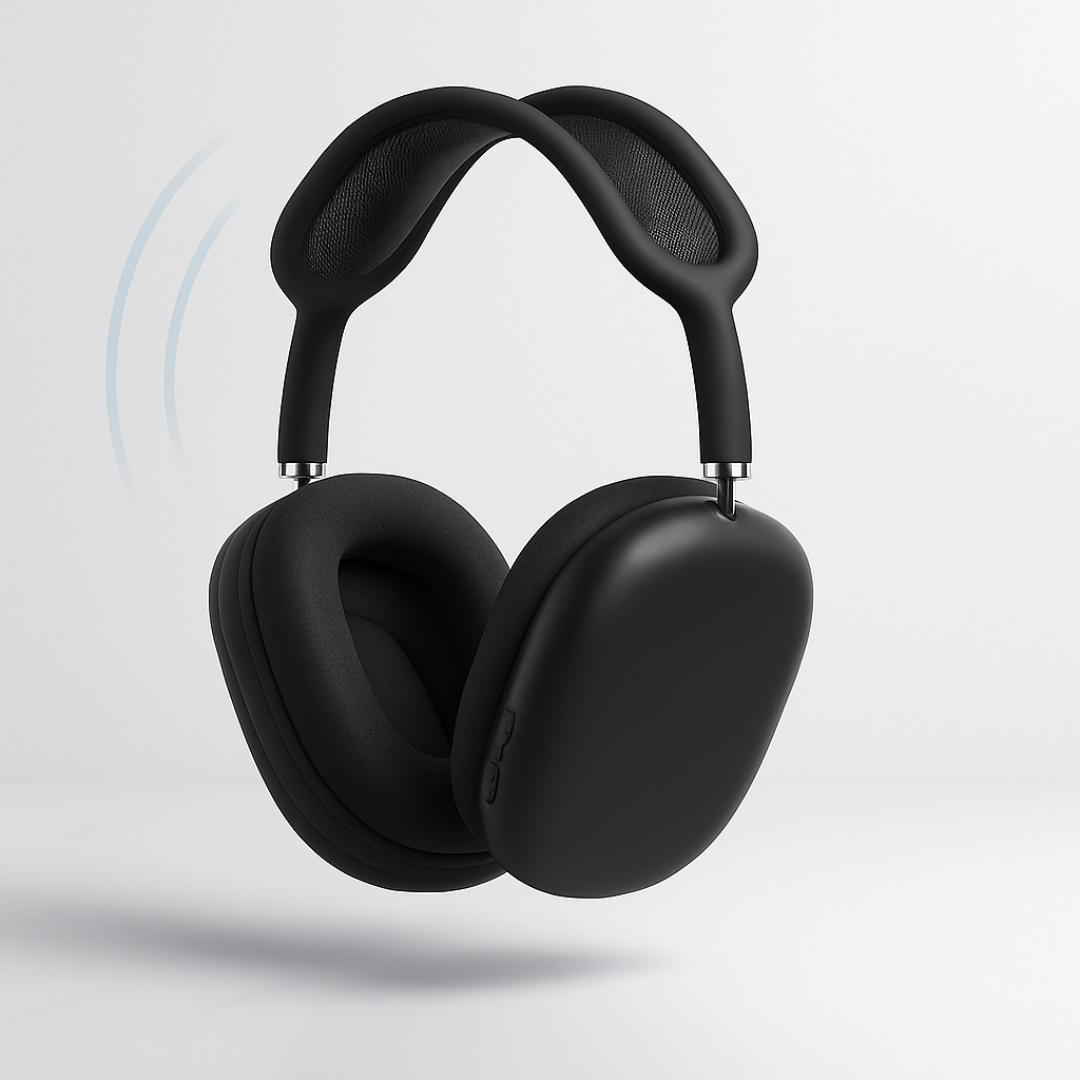 Bluetooth Headset Kabellos Geräuschfrei Over-Ear