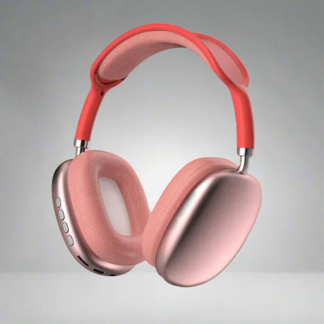 Bluetooth Headset Kabellos Geräuschfrei Over-Ear