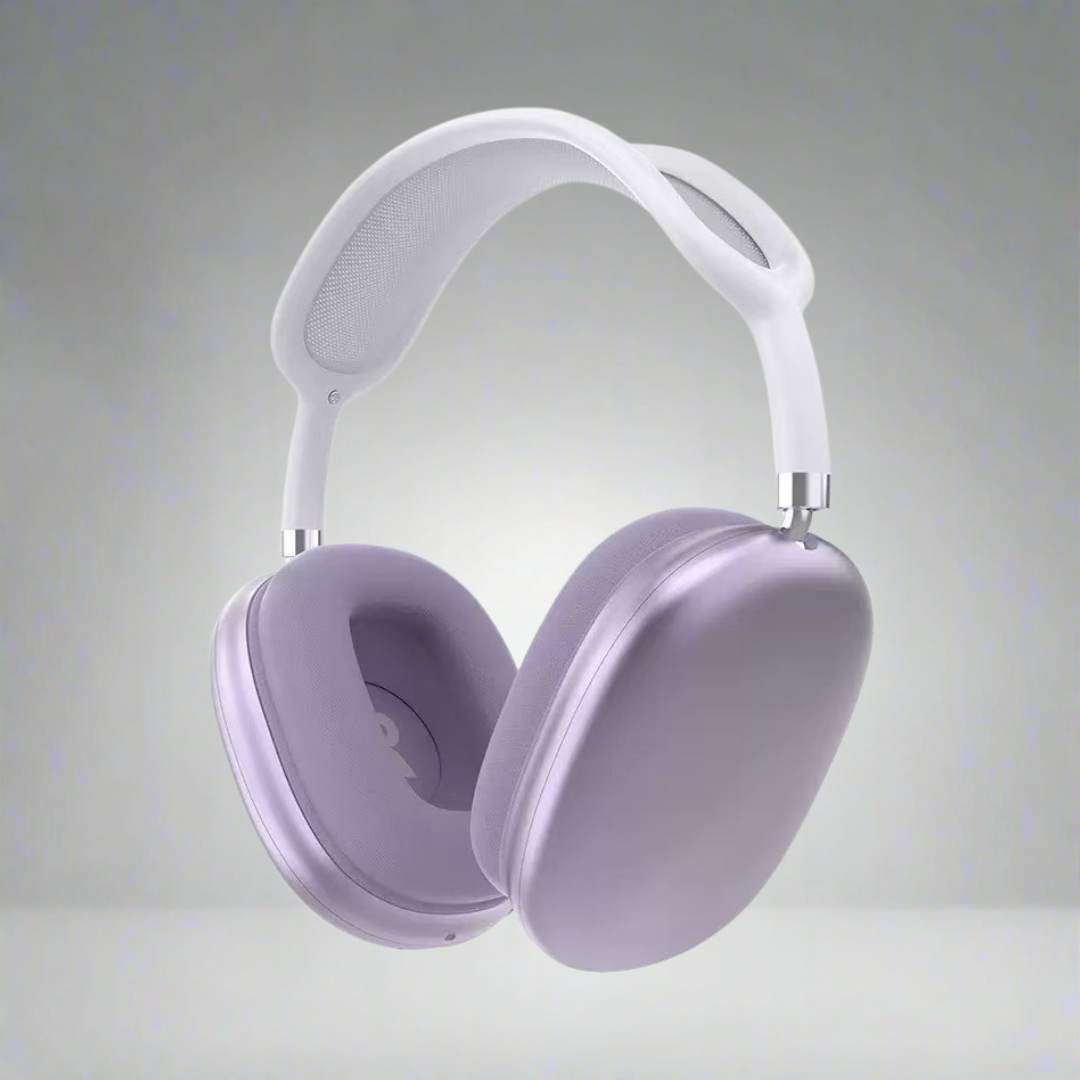Bluetooth Headset Kabellos Geräuschfrei Over-Ear