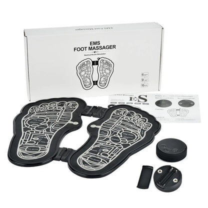 EMS Massage - Elektrisches Fußmassagegerät Pad