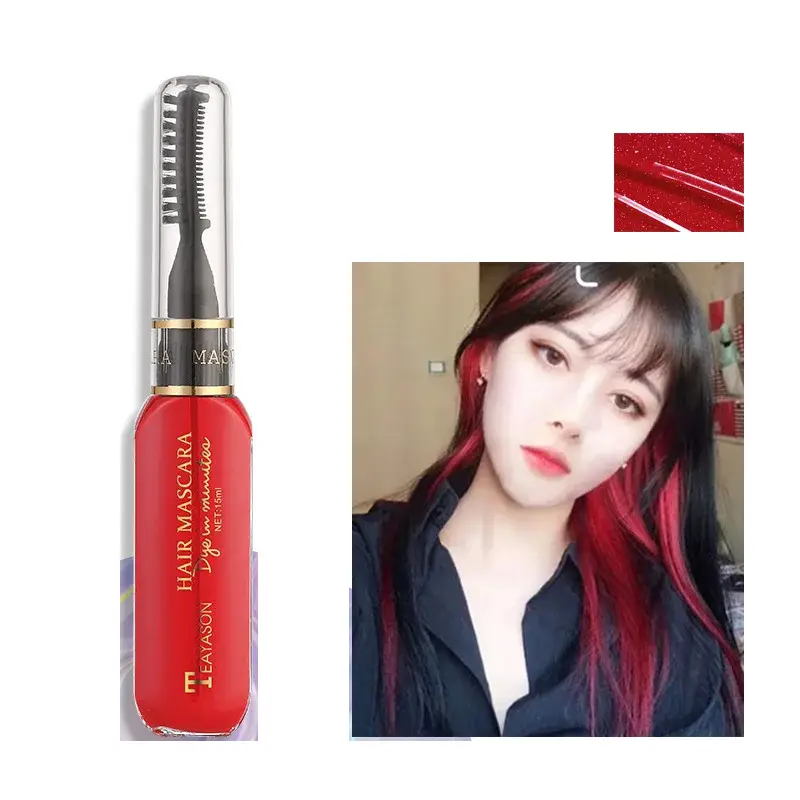 Einweg Haarfarbe Mascara