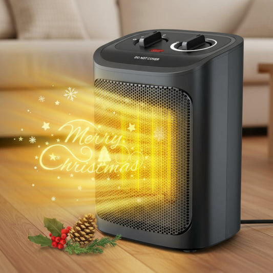 Keramik Heizlüfter 1500W Leistungsstark Schnell Erwärmt - Novaglow