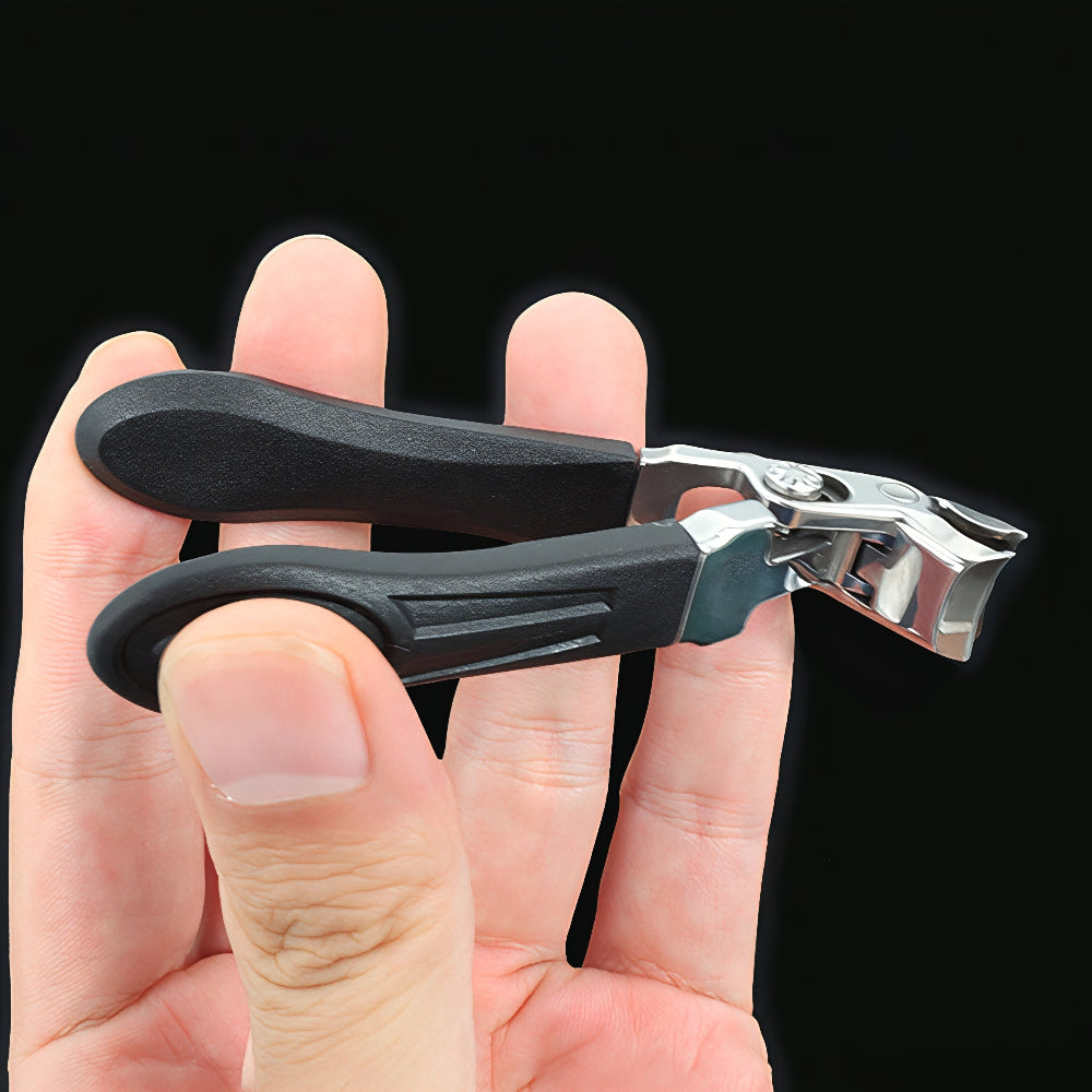 Nagelknipser Edelstahl Präzise Ergonomisch Für Finger und Fußnägel - Novaglow