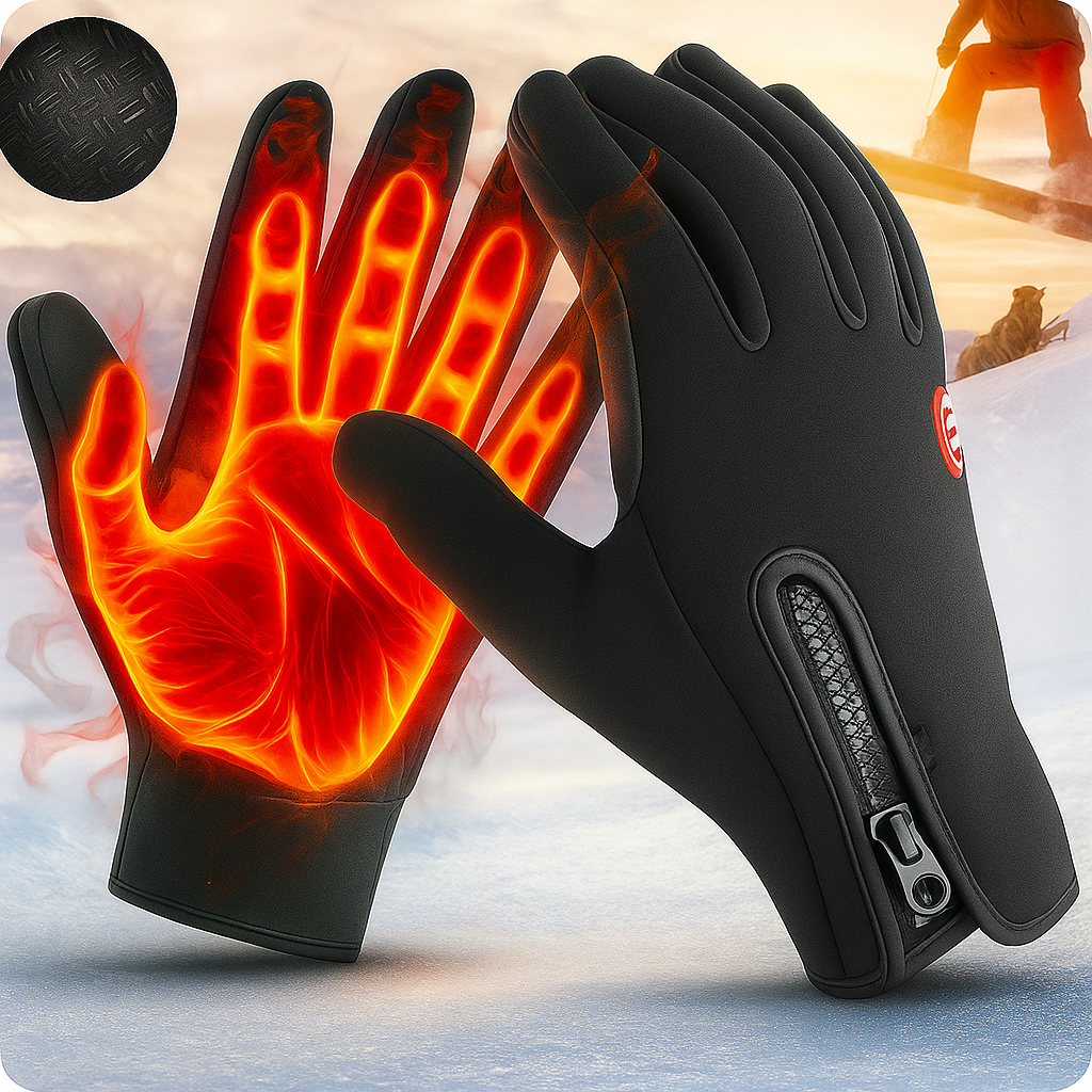Heiße Handschuhe Winter Warm Fleece Thermohandschuhe - Novaglow