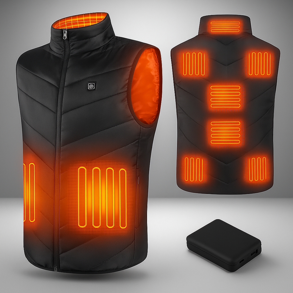 Elektrische Heizweste Warm Outdoor Thermojacke - Novaglow