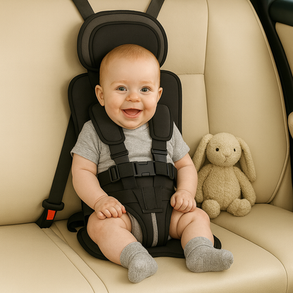 Kinderautositz Tragbar Gepolstert Mit Sicherheitsgurt