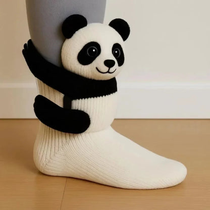 Weiche Tiersocken Damen Kuschelsocken Süß