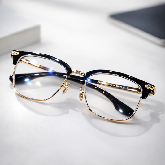 Lesebrille Modern Leicht Metall für Bildschirmarbeit - Novaglow