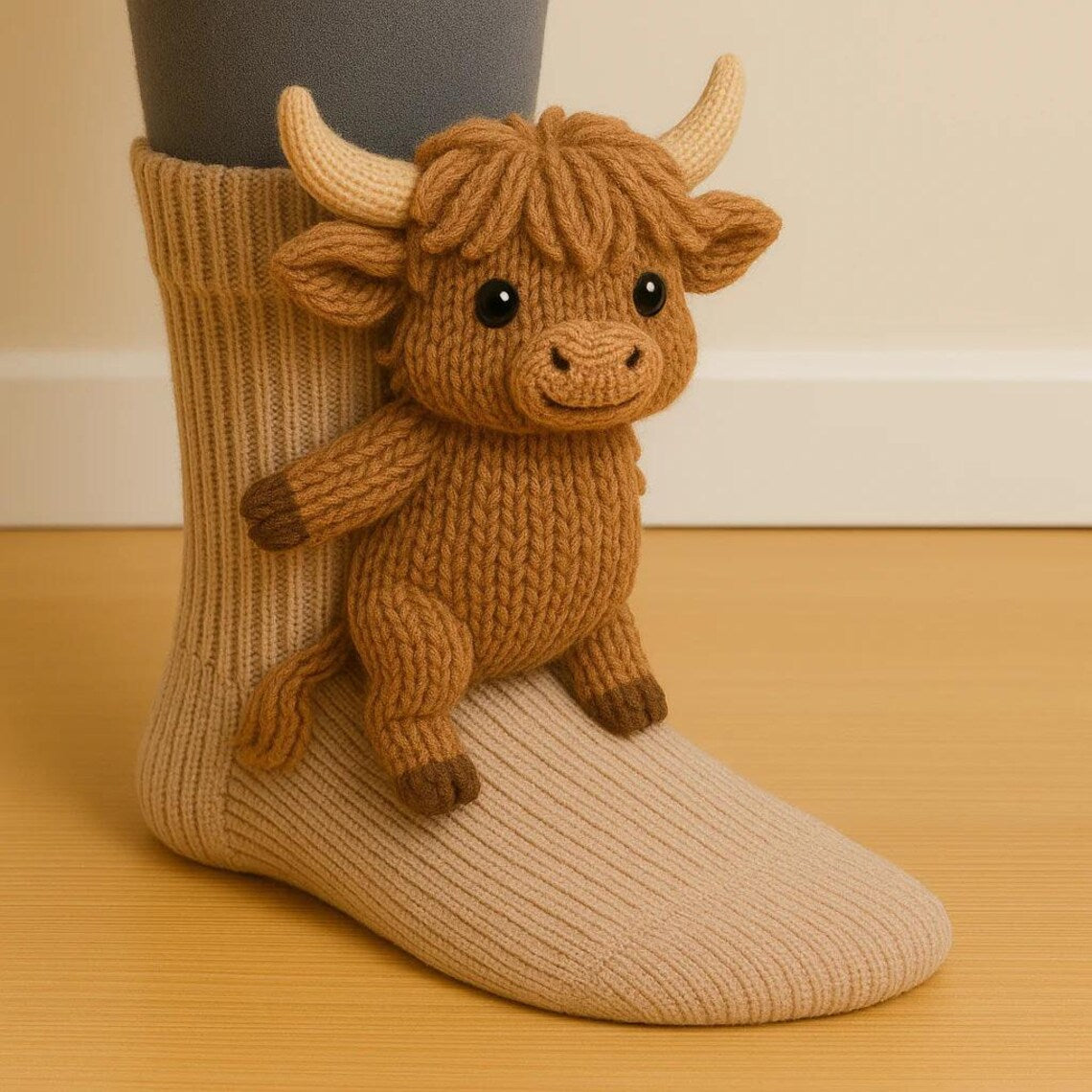 Witzige Tiersocken Komfort Größe - Novaglow