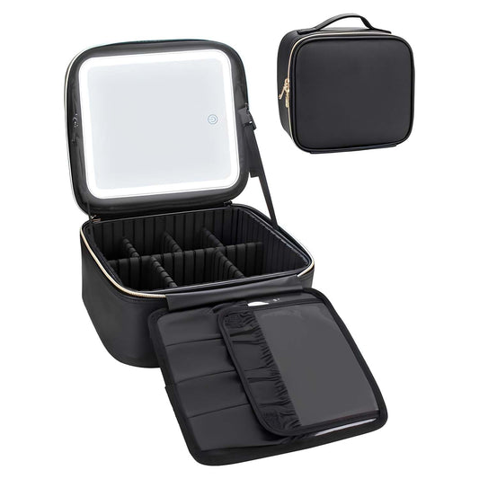 Make-up-Tasche mit Led-Spiegel