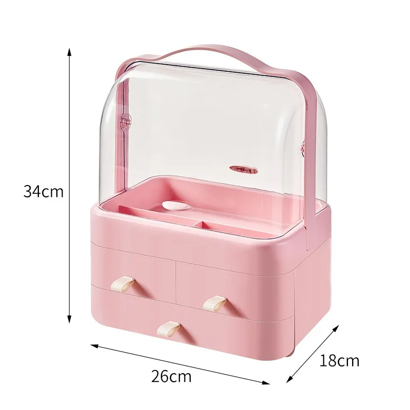 Makeup Aufbewahrungsbox mit Deckel