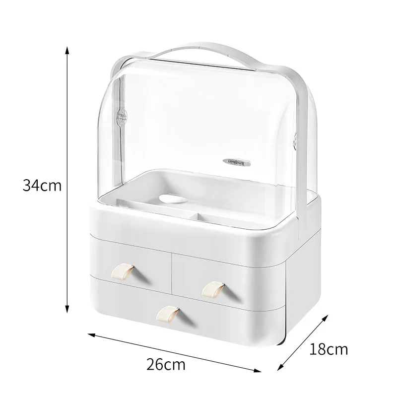 Makeup Aufbewahrungsbox mit Deckel