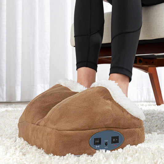 Elektrische Fußwärmer mit Vibration und Fleece-Überzug - Novaglow