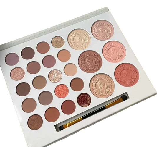 Matte Lidschattenpalette