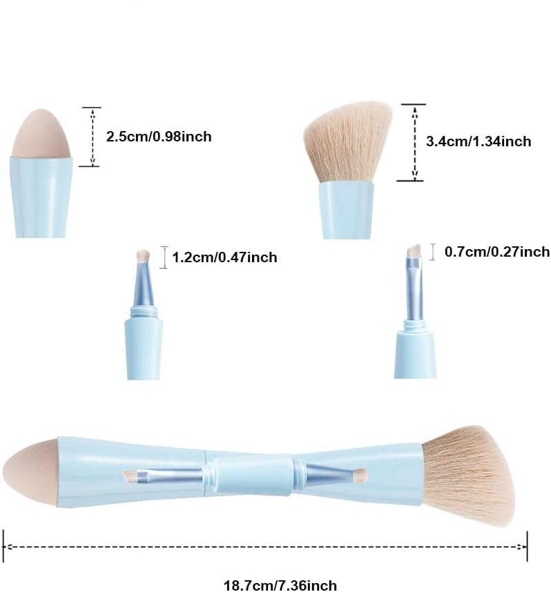 Multitasking Makeup Pinsel 4 in 1