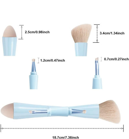 Multitasking Makeup Pinsel 4 in 1