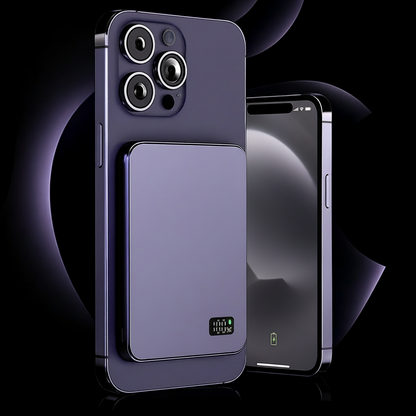Magnetische Powerbank Slim Tragbar Kabellos - Novaglow