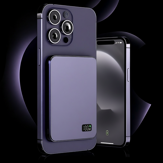 Magnetische Powerbank Slim Tragbar Kabellos - Novaglow