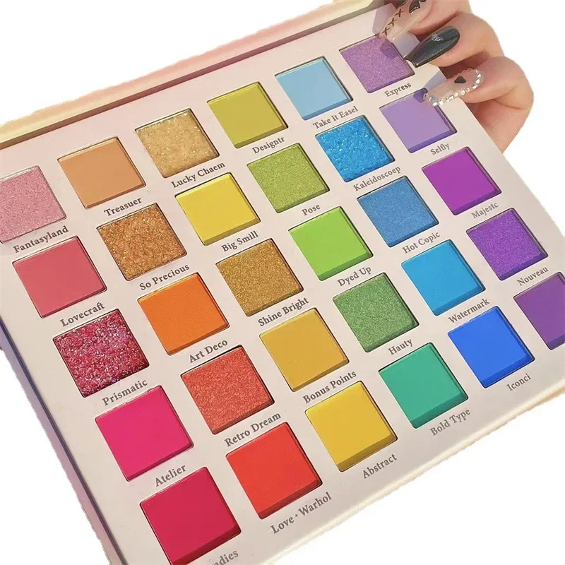 Regenbogen Lidschatten Palette