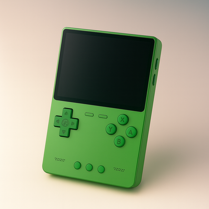 Retro Handheld Konsole Metall Tragbar Spieler Design - Novaglow