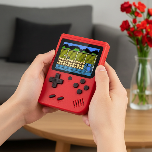 Retro Handheld Konsole 400 Spiele Kinder Unterhaltung