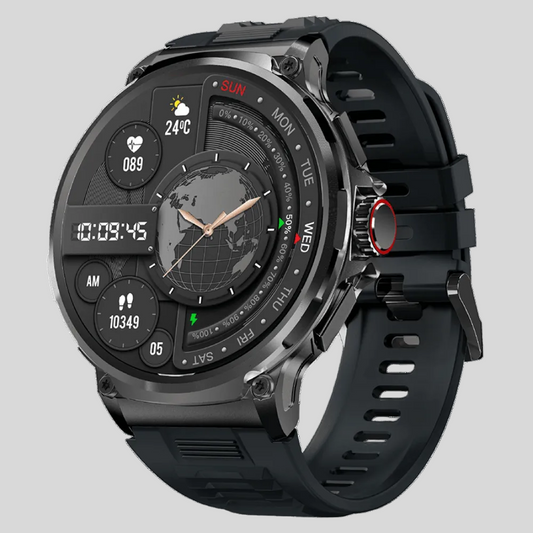 Outdoor Smartwatch Robust Wasserdicht mit GPS Funktion - Novaglow