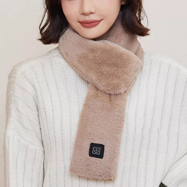 Elektrischer Schal Heizbar Fleece USB Warmhalter - Novaglow