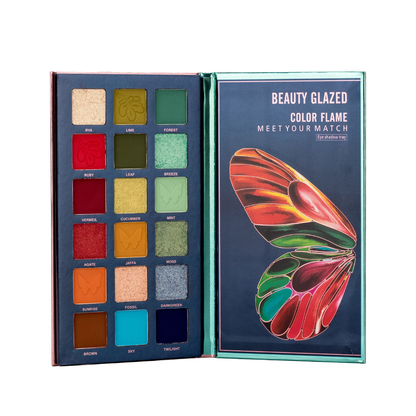 Schmetterlings Lidschatten Palette