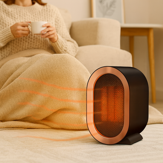 Kompakter Heizlüfter Energieeffizient Warm - Novaglow