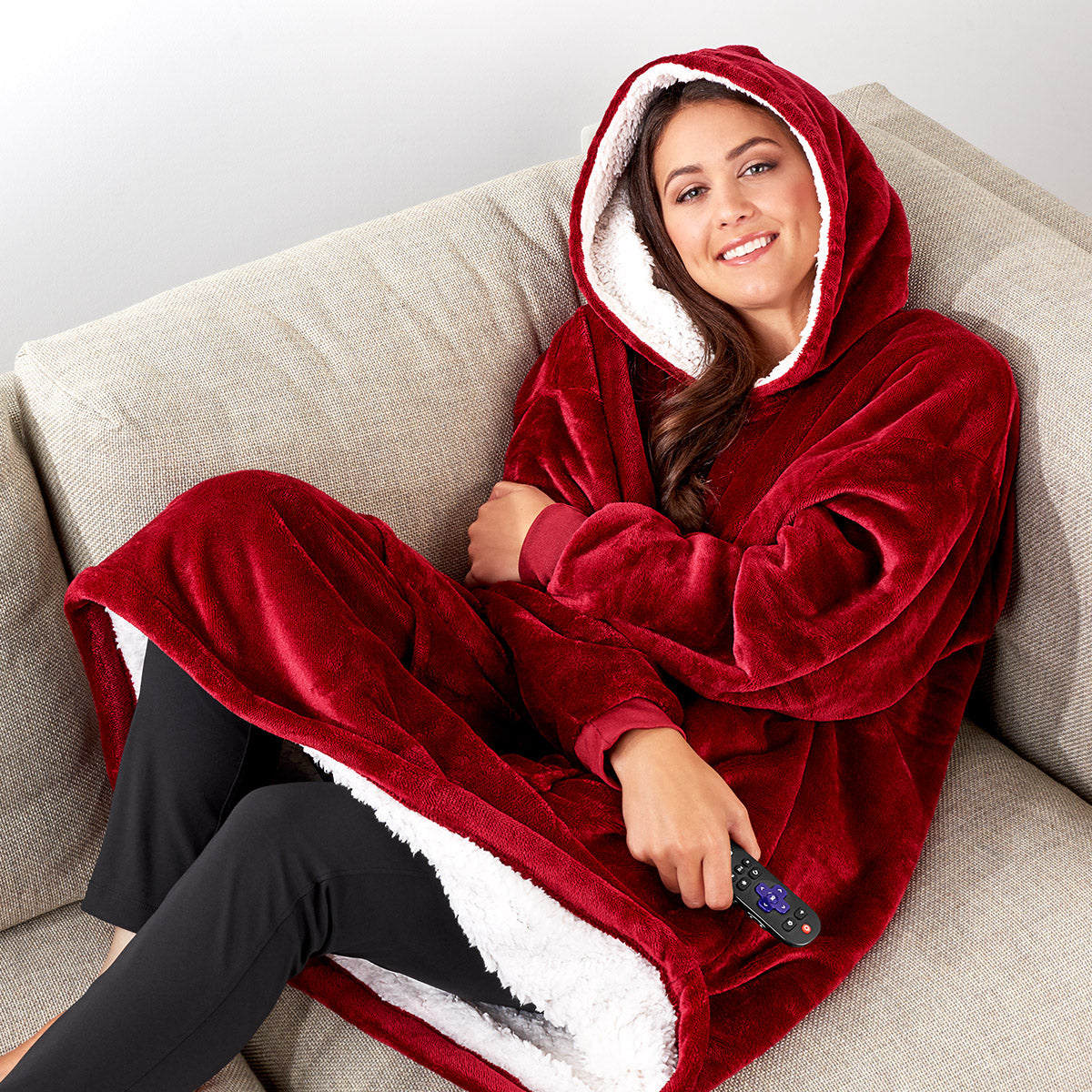 Unisex Fleece Kuscheldecke Warm Weich Tragbar - Novaglow