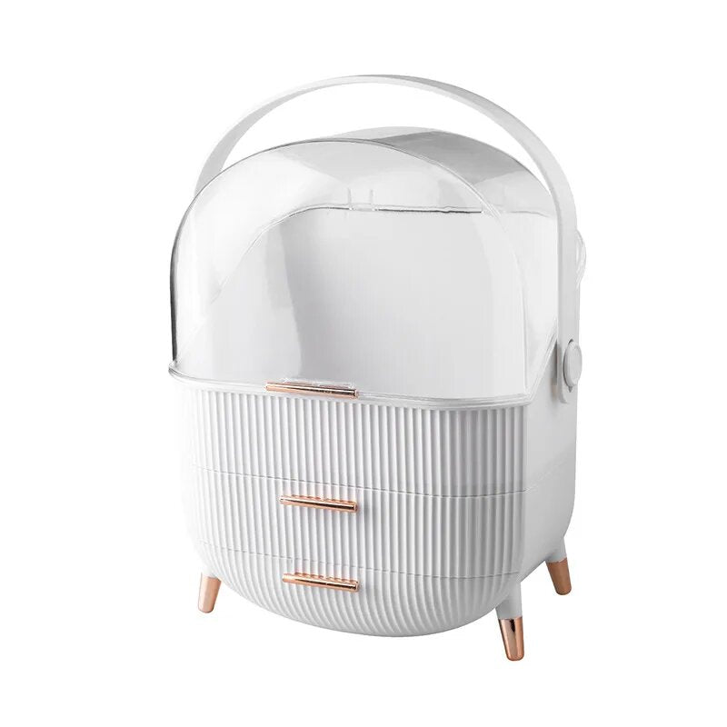 Wasserdichter Make-up-Organizer mit Schublade